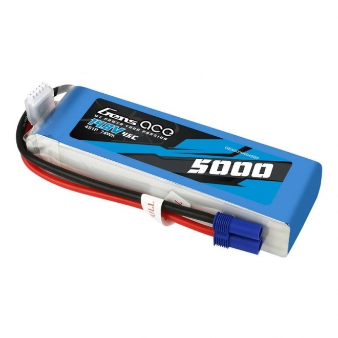 Batéria Gens Ace 5000mAh 14,8V 45C Lipo