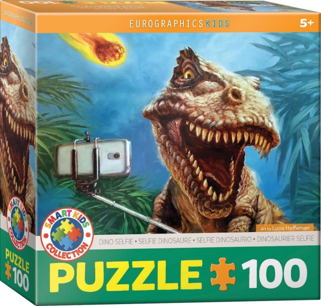 Puzzle Dino Selfie 100 Dielikov