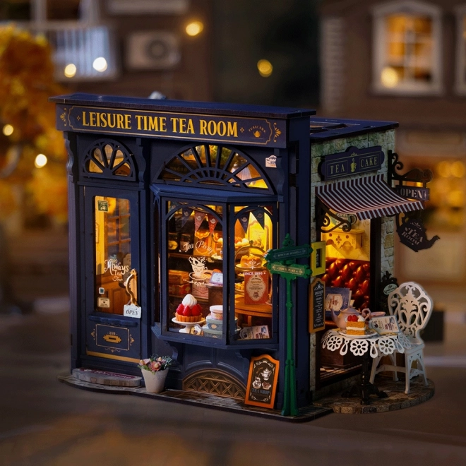 Miniatúrny domček Čajovňa pre chvíle pohody