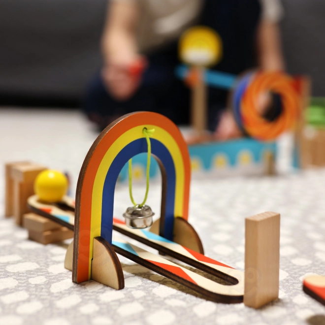 Drevené domino kocky Tooky Toy