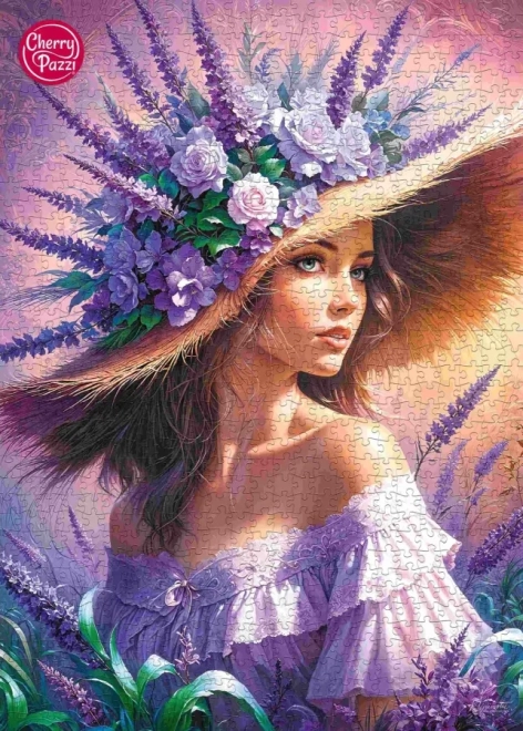 Puzzle Levanduľová múza 1000 dielikov