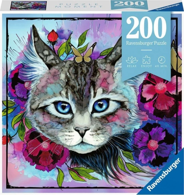 Ravensburger Puzzle Moment: Mačka 200 dielikov