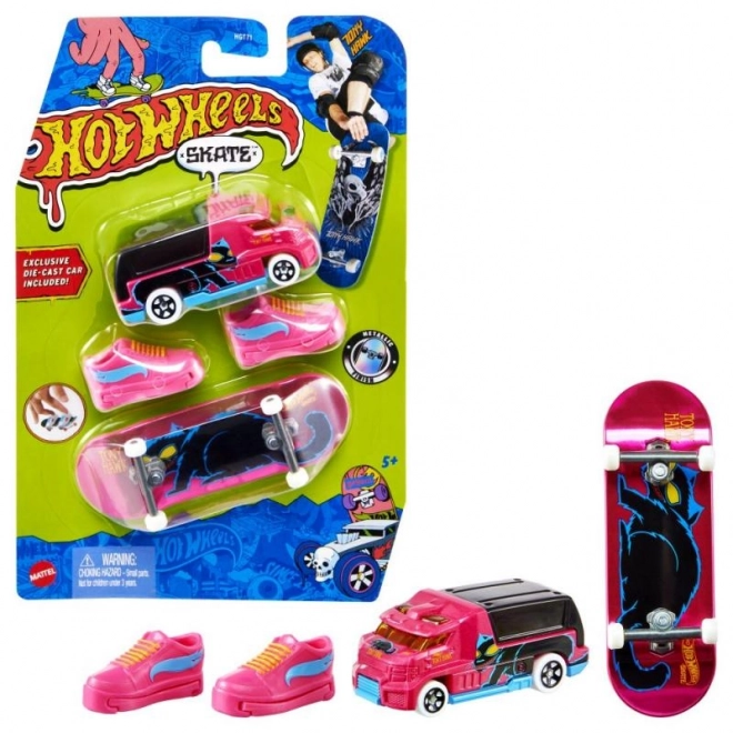 Hot Wheels Sběratelská Kolekcia Fingerboard A Boty