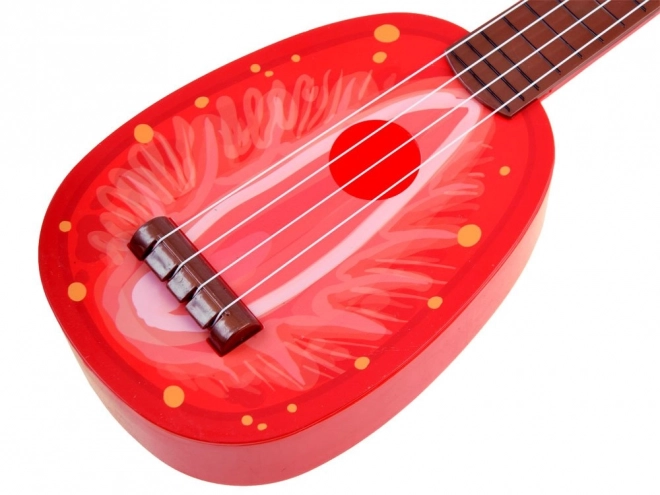 Ovocná ukulele gitara pre deti