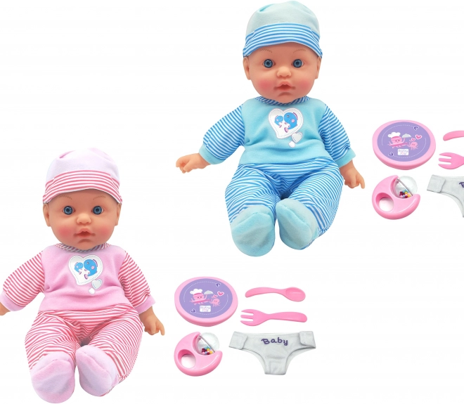 Bábika so zvukmi a doplnkami 41 cm
