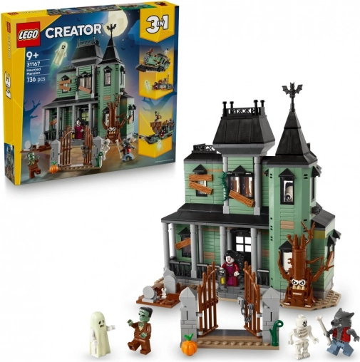lego creator 3 v 1 strašidelná rezidencia