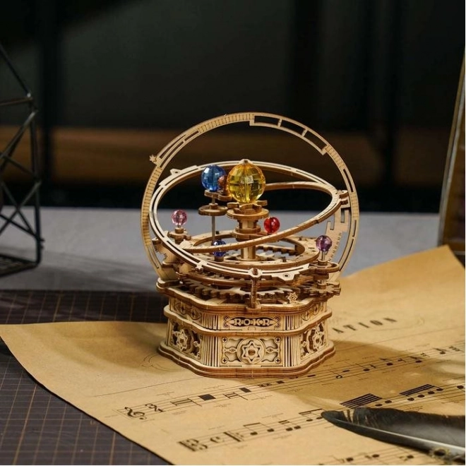 RoboTime 3D puzzle boxy na hračky Historický orloj