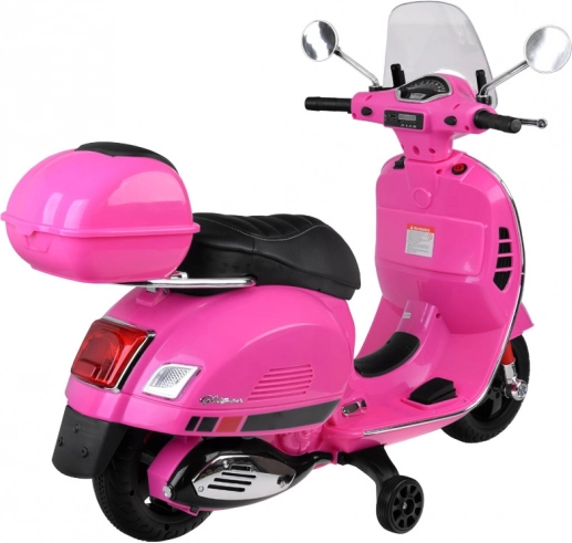 Elektrický skúter Vespa GTS Super pre deti – Ružová