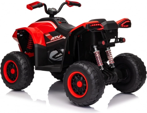 Štvorkolka Fast Wheel červená