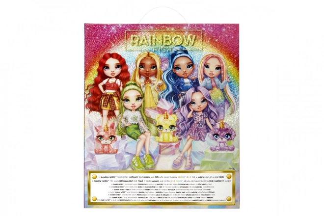 Rainbow High módna bábika so zvieratkom - Skyler Bradshaw