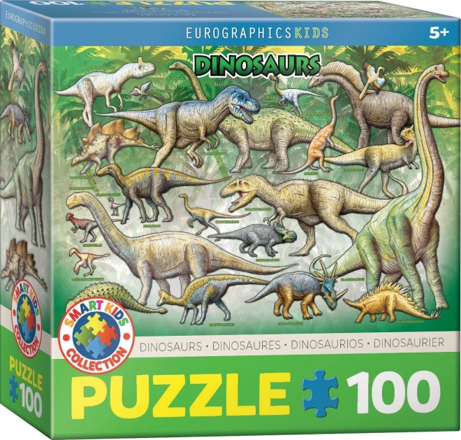 Eurographics Puzzle Dinosauri 100 Dielikov