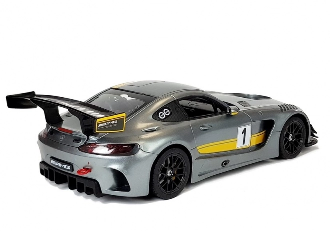 R/C auto Mercedes-AMG GT3 Rastar 1:14 sivé na diaľkové ovládanie