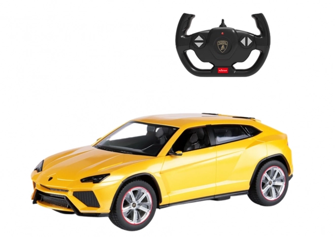 Diaľkovo ovládané auto Lamborghini Urus žlté