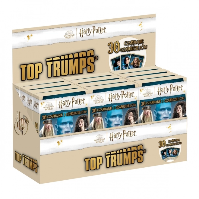 Kartová hra Top Trumps Harry Potter: 30 Čarodejníc a Čarodejov