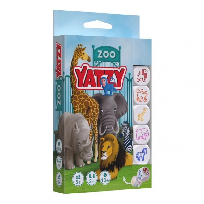 Zábavná hra Yatzy - Zoo pre deti a dospelých