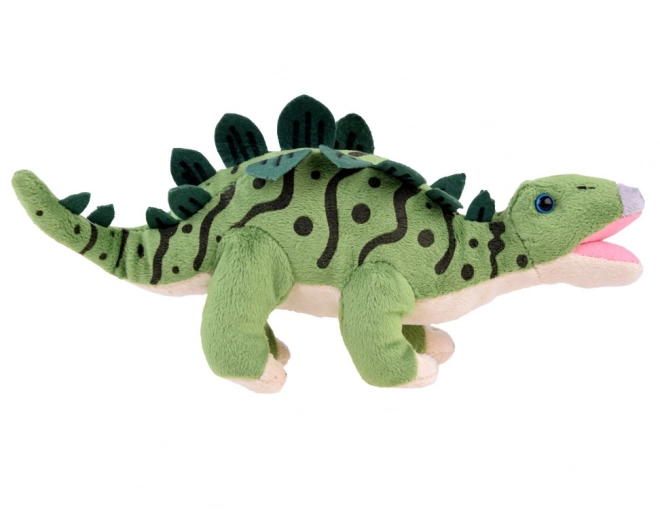 Plyšový dinosaurus stegosaurus zelený 30 cm