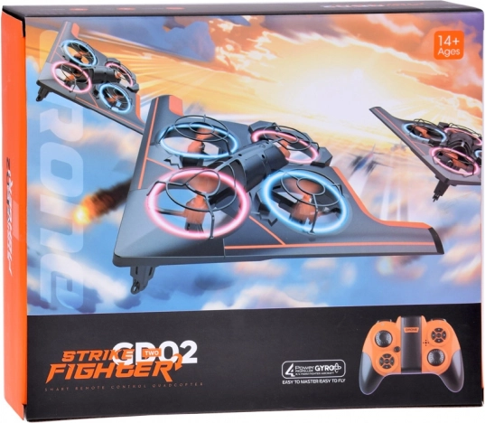 Zábavný dron s kamerou a osvetlením