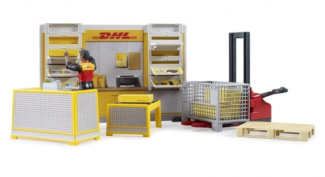 Bworld - DHL obchod s ručným paletovým vozíkom