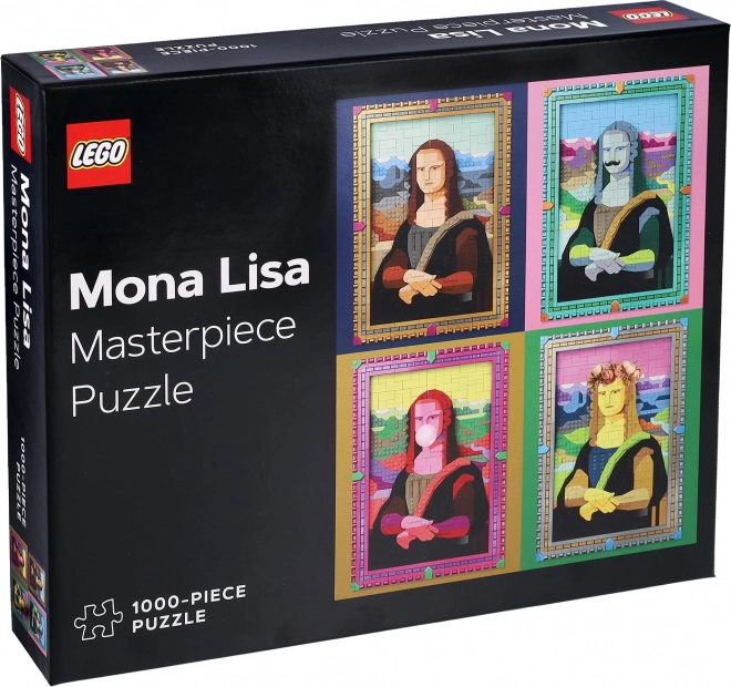 Puzzle 1000 dielikov LEGO Mona Lisa