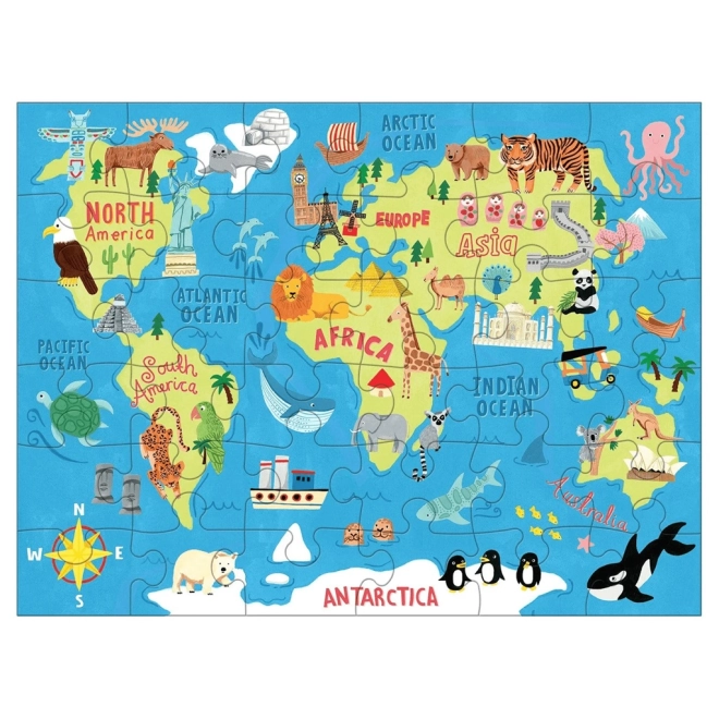 Pestrá mapa sveta