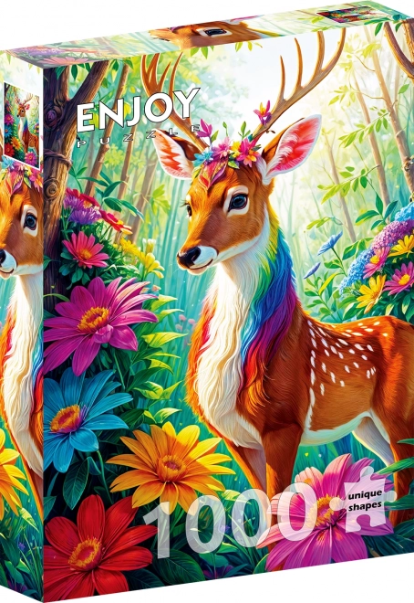 Uži si Puzzle Kúzelný Jeleň 1000 Dielov