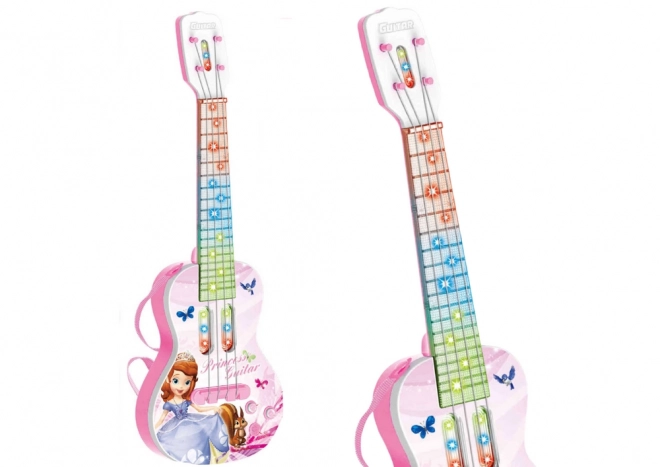 Detská elektrická gitara s princeznou