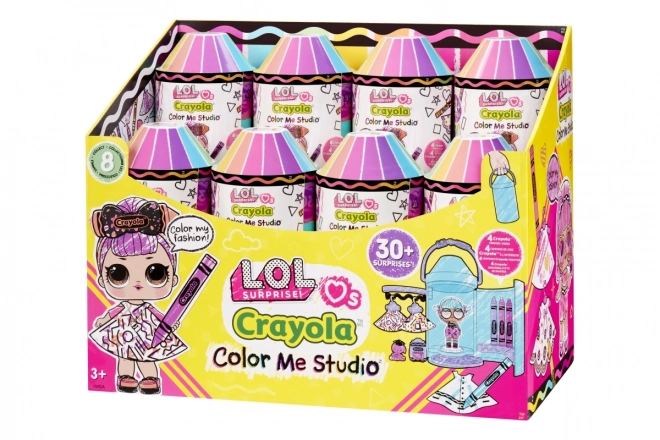 L.O.L. Surprise a CRAYOLA Color Me Studio s bábikou