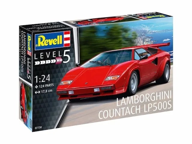 Model Lamborghini Countach LP500 1/24