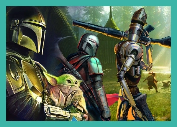 Puzzle Star Wars: Mandalorian 4v1