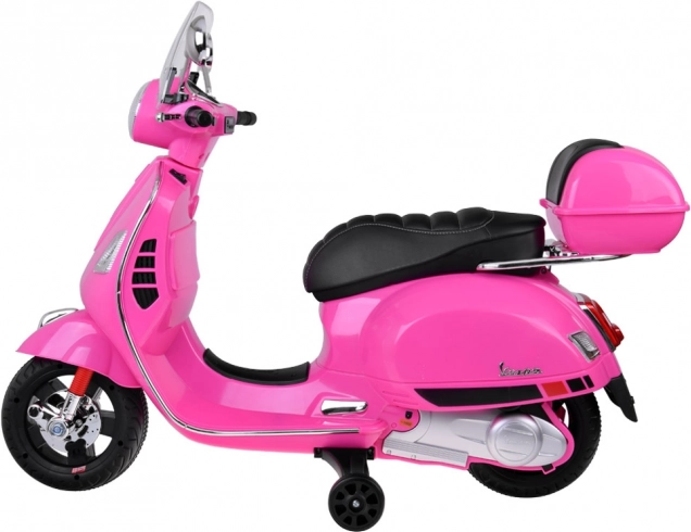 Elektrický skúter Vespa GTS Super pre deti – Ružová