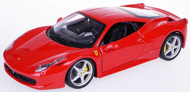 Ferrari 458 Italia červená model 1:24