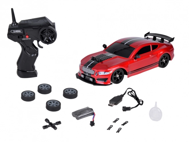 Zábavný RC Drift Auto s LED a Dymovým Efektom