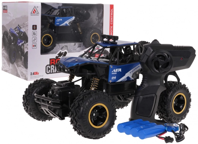 Crawler Monster Rock R/C modrý