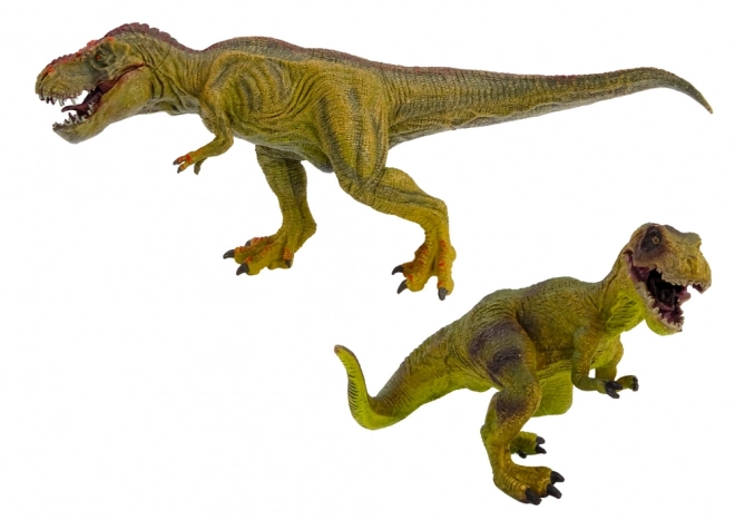 Figúrky Dinosaurov Tyrannosaurus so Mlaďaďom, Sada 2ks