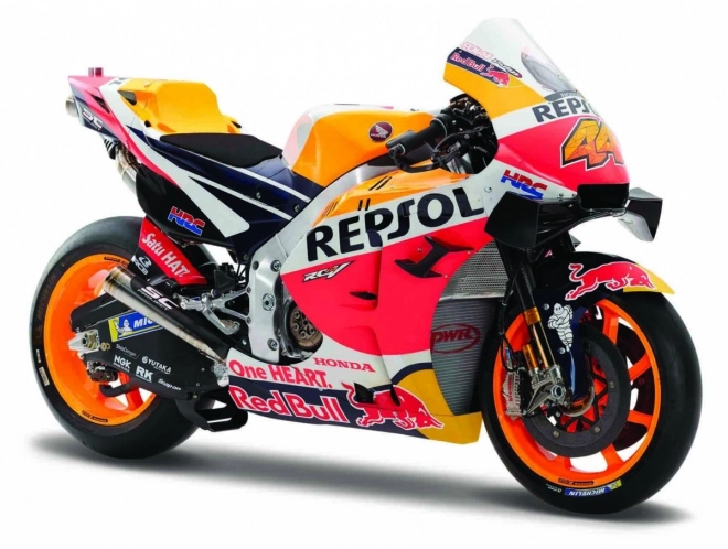 Model kovového motocyklu GP Racing Honda Repsol tím 1/18