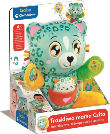 Troskliwa Mama Czita interaktívna plyšová hračka pre bábätká BABY CLEMENTONI