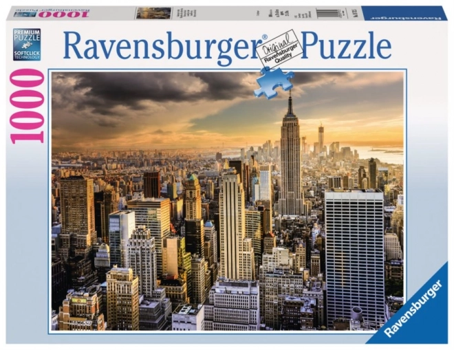 Ravensburger puzzle Mrakodrapy v New Yorku 1000 dielikov