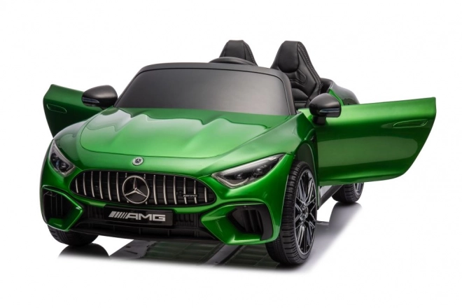 Auto na akumulátor AMG SL63 lakované zelené