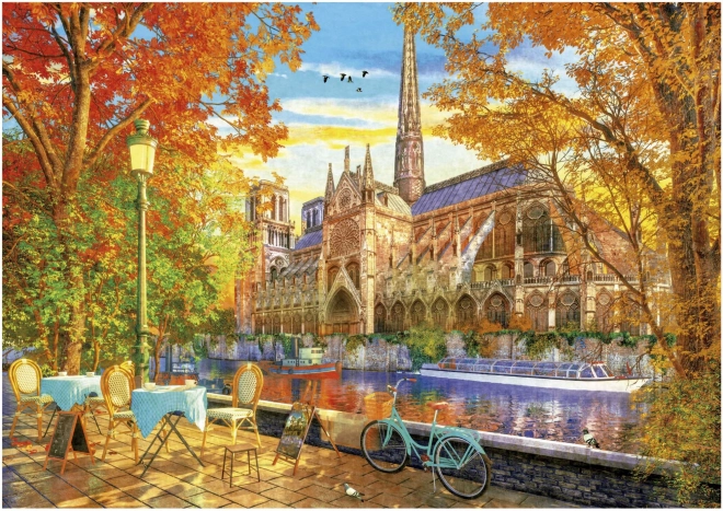 Educa puzzle Jesenná Notre Dame 1000 dielikov
