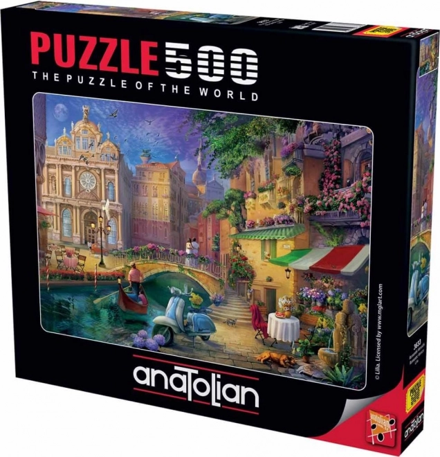 Puzzle Romantické Benátky 500 dielikov