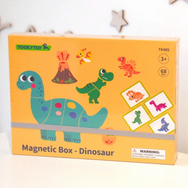 Magnetická skladačka dinosaury od Tooky Toy