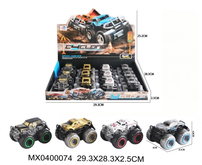 Auto 4x4 s otváracími dverami