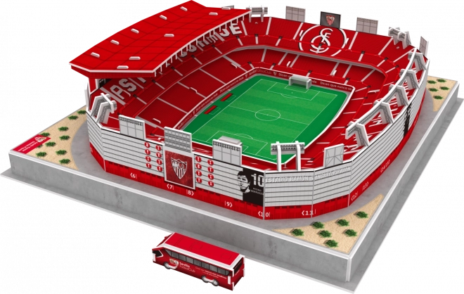 Svietiaci 3D Puzzle Stadion Ramón Sánchez-Pizjuán - FC Sevilla