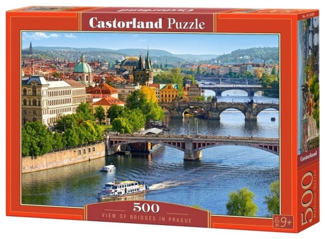 Castorland puzzle Pražské mosty 500 dielikov