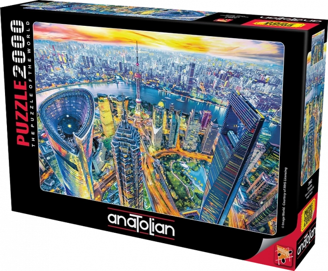 Anatolian Puzzle Pohľad Na Šanghaj 2000 Dielikov