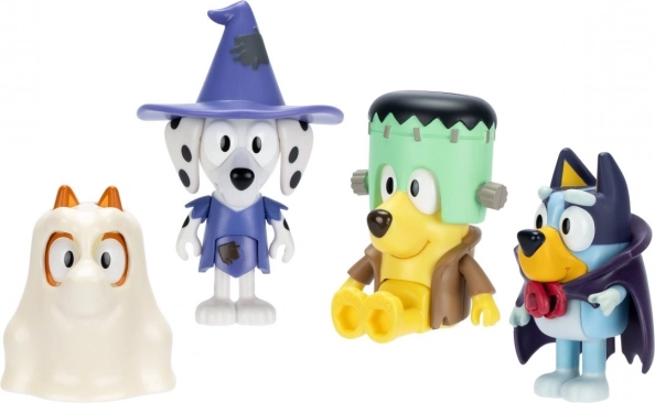 Figúrky Bluey - Bál v Prestrojení 4-pack