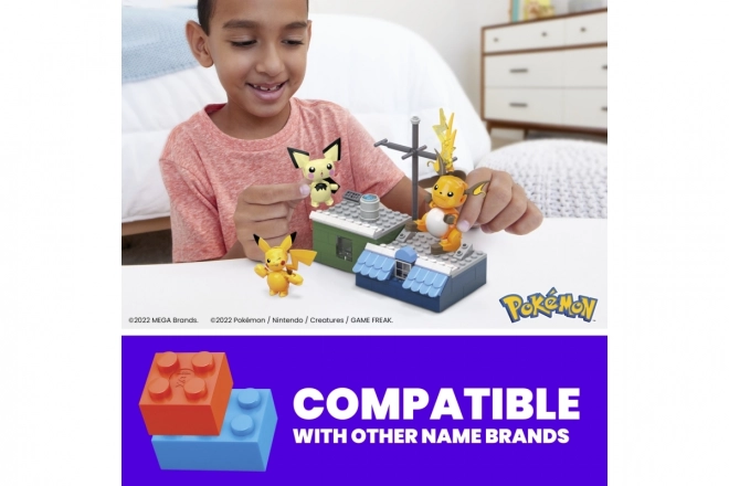 Stavebnica POKEMON Evolúcia Pikachu