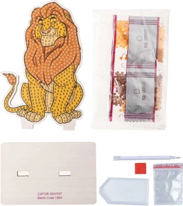 Diamantové maľovanie Lev kráľ: Mufasa