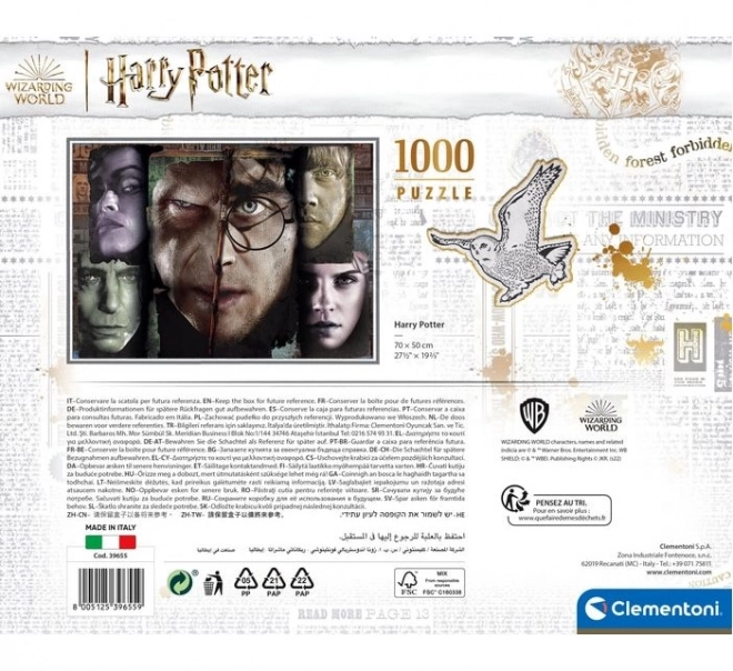 Puzzle 1000 dielikov - Harry Potter