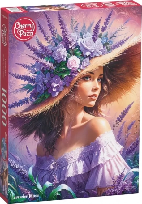 Puzzle Levanduľová múza 1000 dielikov